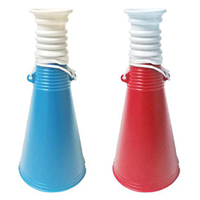 プラスチック応援メガホン小 180x85mm